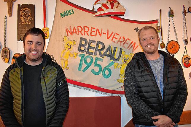 Mutig &ndash; die Narrenzunft Wurzelsepp plant das Schlüchttalnarrentreffen am 19./20. Februar 2022 in Berau. Von links: Zunftmeister ...