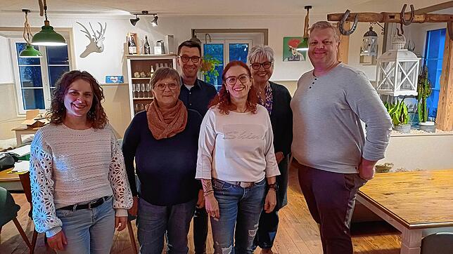 Der Vorstand der Freien Wähler Laufenburg (von links): die neue Schriftführerin Sarah Leuenberger, Manuela Pfister, Manfred Schrenk, ...