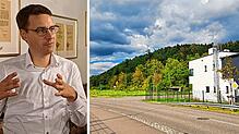Moritz Jenisch von der Herbster Hülsenfabrik stellt dem Gemeinderat das Baugesuch seiner Familie in der Rossmatt Wehr vor. Im dritten ...