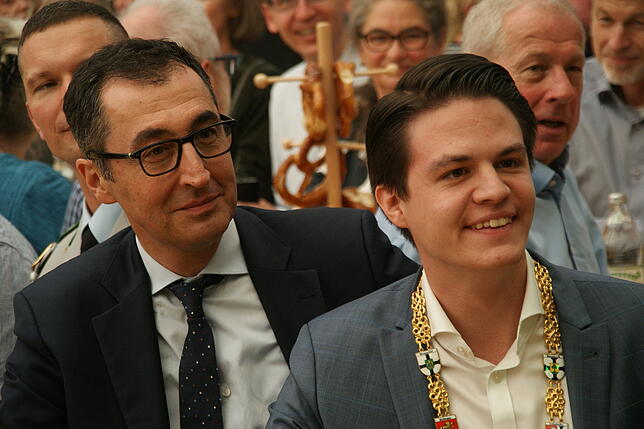 Bild 10: Bilder von Bieranstich, Party und Mittelstandskundgebung im Schätzele-Markt-Festzelt