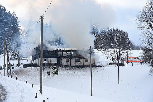 Bild 35: Bilder vom Großeinsatz der Feuerwehr