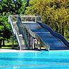 Die neue Rutsche im Waldshuter Freibad.