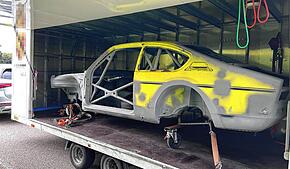 Der Opel sollte in Deutschland neue Achsen bekommen. Foto: Hauptzollamt Ulm