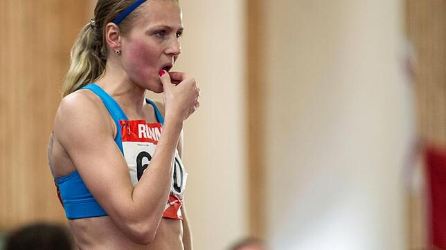 Die russische Sportlerin Julia Stepanova.