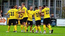 Die Spieler des FC Öhningen-Gaienhofen durften in dieser Saison häufig jubeln. Das Team steht auf Rang eins der Bezirksliga Bodensee.