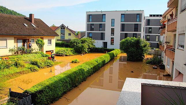 Bild : Bilder vom Hochwasser in Stühlingen – Teil II