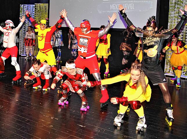 Der Starlight Express wirbelte mit toller Choreografie und farbenroher Kostümierung beim Zunftball 2020 über die Bühne. Nun auch digital?
