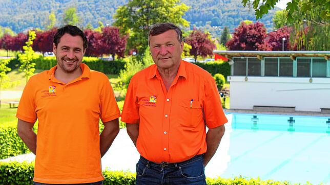 Jürgen Blum (links) und sein Vater Peter Blum hoffen, dass bald wieder viele Familien den Campingplatz in Orsingen besuchen. Wann ...