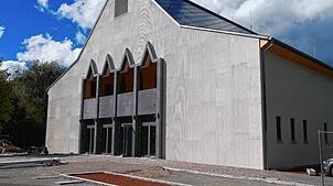 Die Scheffelhalle wird am 19. September eröffnet – allerdings nur für geladene Gäste.