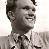 Der junge Hans Schleicher, als er in den 50er-Jahren bei der Lauffer Metallwarenfabrik arbeitete.