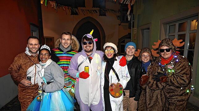 Bild : Konstanzer Straßenfasnacht 2025: Am Fasnachtssamstag werden Besenwirtschaften gestürmt