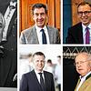 Wegbegleiter des Verstorbenen Heinrich Fürst zu Fürstenberg äußern sich zur gemeinsamen Vergangenheit. Das sind: Oberbürgermeister Erik ...