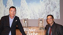 Beim Neujahrsempfang stellt die Hochschwarzwald Tourismus GmbH ihre Arbeit und ihre Ideen vor, links Geschäftsführer Thorsten Rudolph, ...