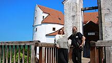 Antonia Glöckler und Joachim Glaeser haben vor rund zwei Jahren die Leitung der Jugendherberge auf Burg Wildenstein übernommen.