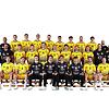 Das Team der HSG Konstanz in der Saison 2025/2026: (hintere Reihe v.l.) Physiotherapeut Tobias Eblen, Physiotherapeut Simon Hafner, ...