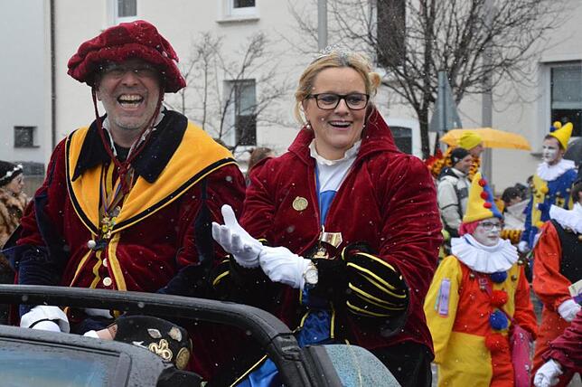 Bild 4: Bilder vom Narrensprung beim Ringtreffen des Alemannischen Narrenrings (Teil 4)