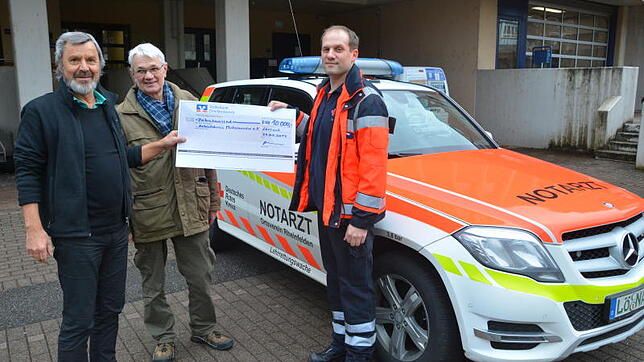 Falko Harm (rechts) ist neuer Chefarzt am St.-Elisabethen-Krankenhaus.
