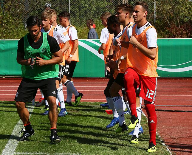 Bild 32: Bilderbogen vom 2:2 zwischen Deutschland U17 und Italien U17