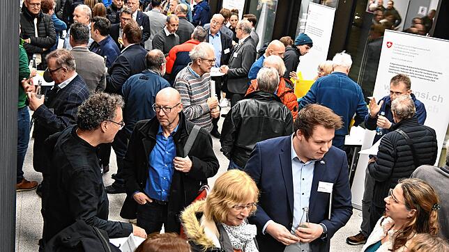 Bild : Infomarkt für BASE – hier die spannendsten Einblicke zum Thema Endlagersuche in der Schweiz