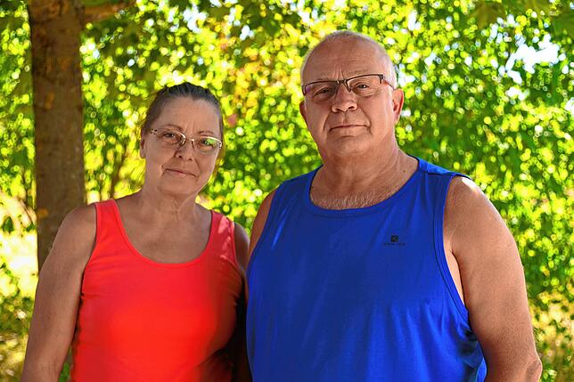 Seit es den Reisemobilplatz in Königsfeld gibt, sind Arnold und Kerstin Kühnert häufige Gäste auf dem Platz.