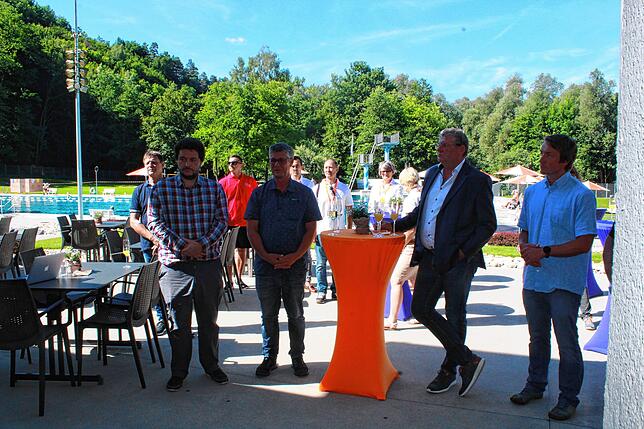 Bild 15: Alle Bilder von der offiziellen Eröffnung des Stockacher Freibads
