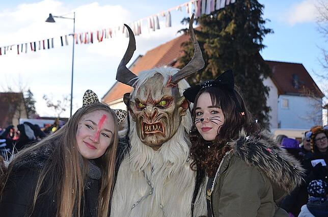 Bild 7: Bilder vom Narrenumzug in Weigheim 2019