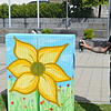 Jochen Laufer in Aktion im Eschachpark – dort lässt er Blumen sprechen. Bild: Albert Bantle