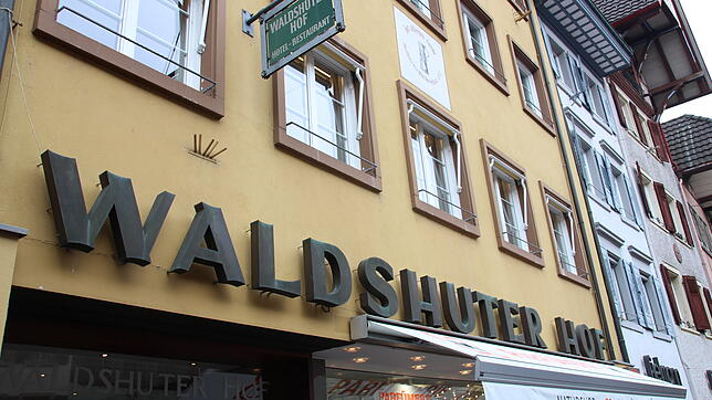Der Waldshuter Hof ist das einzige Hotel in der Waldshuter Innenstadt. Der Werbe- und Förderungskreis fordert weitere ...
