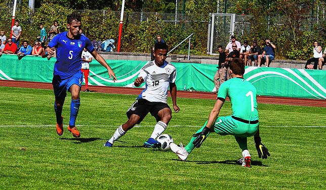 Bild 30: Bilderbogen vom 2:2 zwischen Deutschland U17 und Italien U17