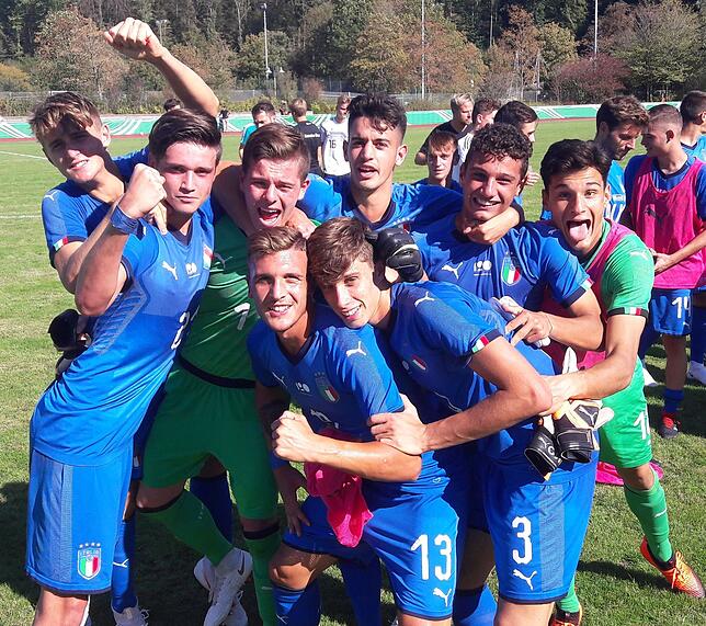 Bild 43: Bilderbogen vom 2:2 zwischen Deutschland U17 und Italien U17