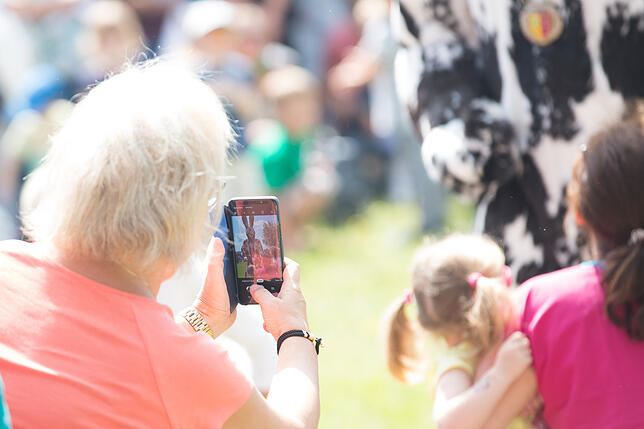 Bild 2: Stehempfang beim Seehasenfest in Bildern