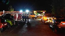 Etwa 30 Rettungskräfte waren in der Nacht von Freitag auf Samstag, 29./30. August, auf dem Freizeitgelände Weilermühle im Einsatz, ...
