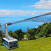 Der Pfänder mit Blick auf den Bodensee ist ein beliebtes Ausflugsziel für Wanderer. Die starken Regenfälle am vergangenen Freitag haben ...