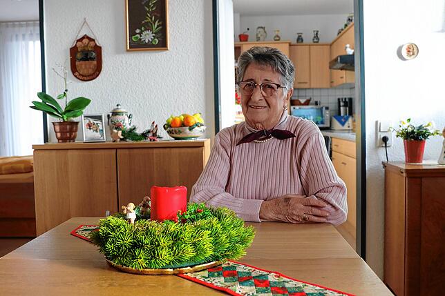 Grete Herbert erinnert sich auch an traurige Weihnachtsfeste.