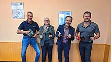 Sie nehmen das Werkzeug in die Hand und setzen sich für das Forum für Schule und Wirtschaft der Eichendorffschule Donaueschingen ein ...