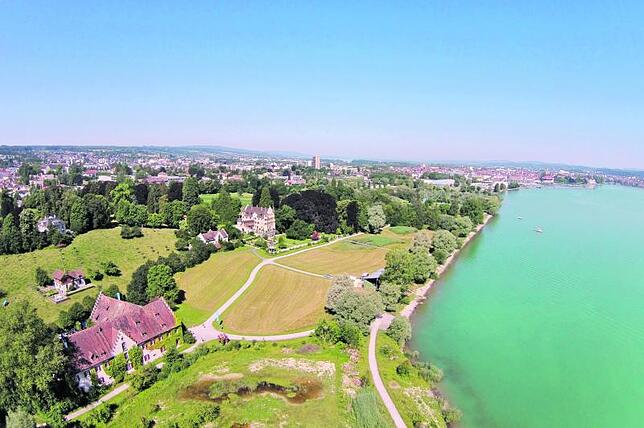 Bild 1: 60 Jahre Seeburgpark: Vom Dreckhaufen der Stadt zur grünen Oase für alle