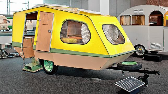 Das Erwin Hymer Museum zeigt einzigartige Fahrzeuge aus der Geschichte des Caravanings. Bild: Erwin Hymer Museum