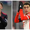 Für ihre Teams unverzichtbar: Florian Wirtz (links) von Bayer Leverkusen und Jamal Musiala vom FC Bayern München.