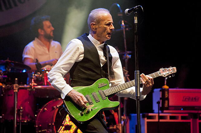 Die britische Band Status Quo (hier Francis Rossi) ist zu Gast beim Open Air in Markdorf.