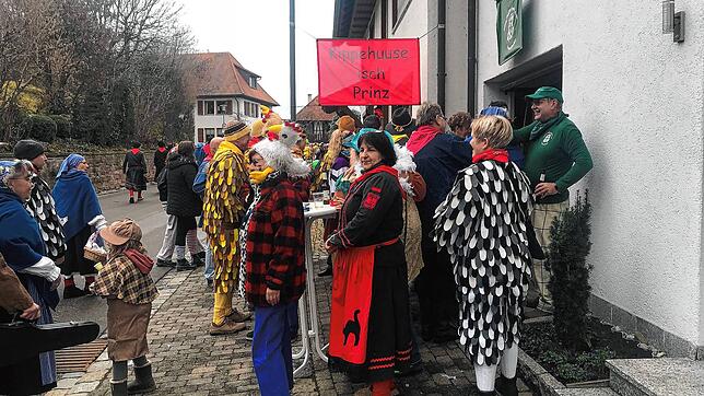 Bild : Bilder vom Narrenbaumstellen in Kippenhausen