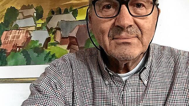 Mit dem Vorsitzenden des Kulturkreises Jestetten und Umgebung, Dietrich Veigel, hat sich die Mitarbeiterin dieser Zeitung, Tina Prause, ...