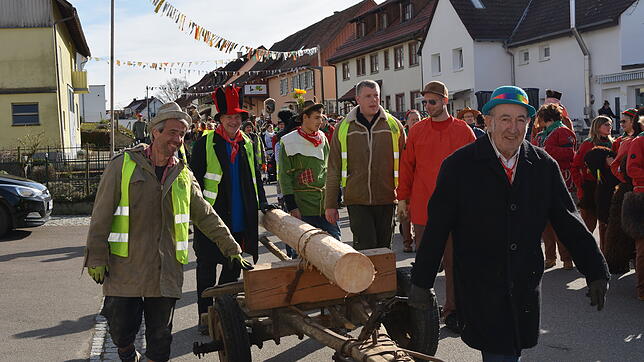 Bild : Bilder vom Narrenbaumstellen in Ittendorf