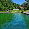 Frühschwimmer waren schon am Tag nach Gemeinderatsbeschluss am 15. Juni morgens um 9.30 Uhr im Wasser. Sie freuen sich über die Öffnung ...