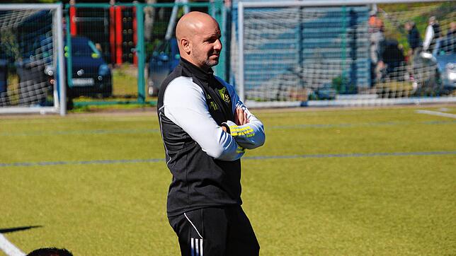 Mario Ketterer, Trainer der SG Schwarzwald-Union, muss trotz Überzahl mit dem 2:2 gegen die SG Wolterdingen-Tannheim zufrieden sein.