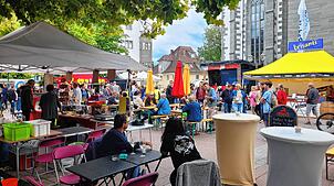 Viele Besucher waren im September beim Abendmarkt: Obwohl die Veranstaltung zweimal ausfiel, ist die TSR nicht unzufrieden.