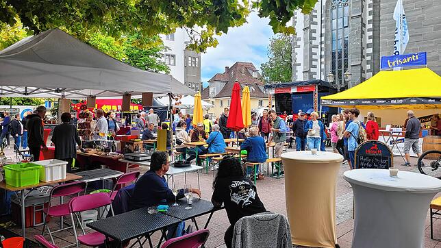 Viele Besucher waren im September beim Abendmarkt: Obwohl die Veranstaltung zweimal ausfiel, ist die TSR nicht unzufrieden.