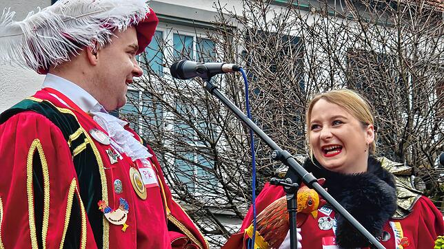 Bild : Prinzessin Carina die I. und Prinz Philipp der I. sind vermählt.