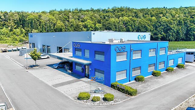 Konstruktion und Entwicklung der Firma EWS direkt neben der Produktionshalle.