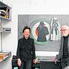 Helena und Werner Vayhinger in den Räumen ihrer Singener Galerie. Bild: Galerie