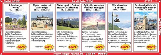Bild 1: Wegis Reisen: Sommerurlaub 2020? Sicher mit Wegis-Reisen